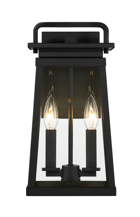 Minka-Lavery 73212-66A Two Light Outdoor Wall Mount, Coal