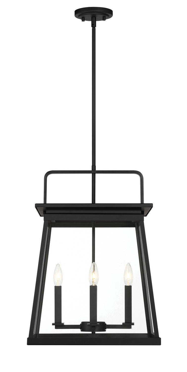 Minka-Lavery 73216-66A Four Light Outdoor Hanging Lantern, Coal