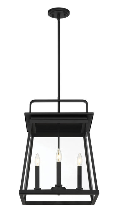 Minka-Lavery 73216-66A Four Light Outdoor Hanging Lantern, Coal