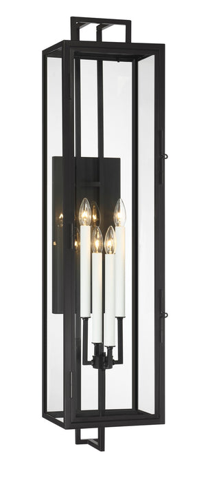 Minka-Lavery 73333-66A Four Light Wall Mount, Coal