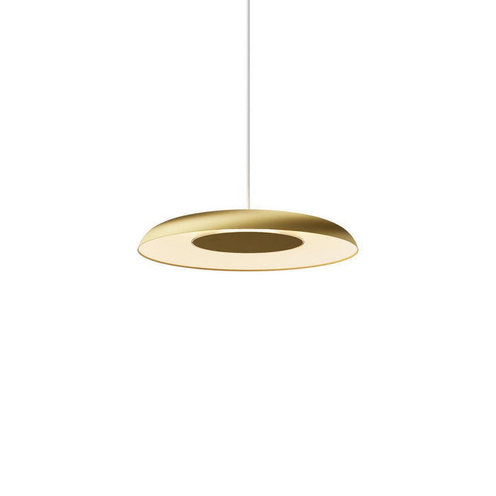 Koncept RMW-09-SW-BRS-HW+18BD-GMW LED Wall Sconce, Gold w/ Matte White