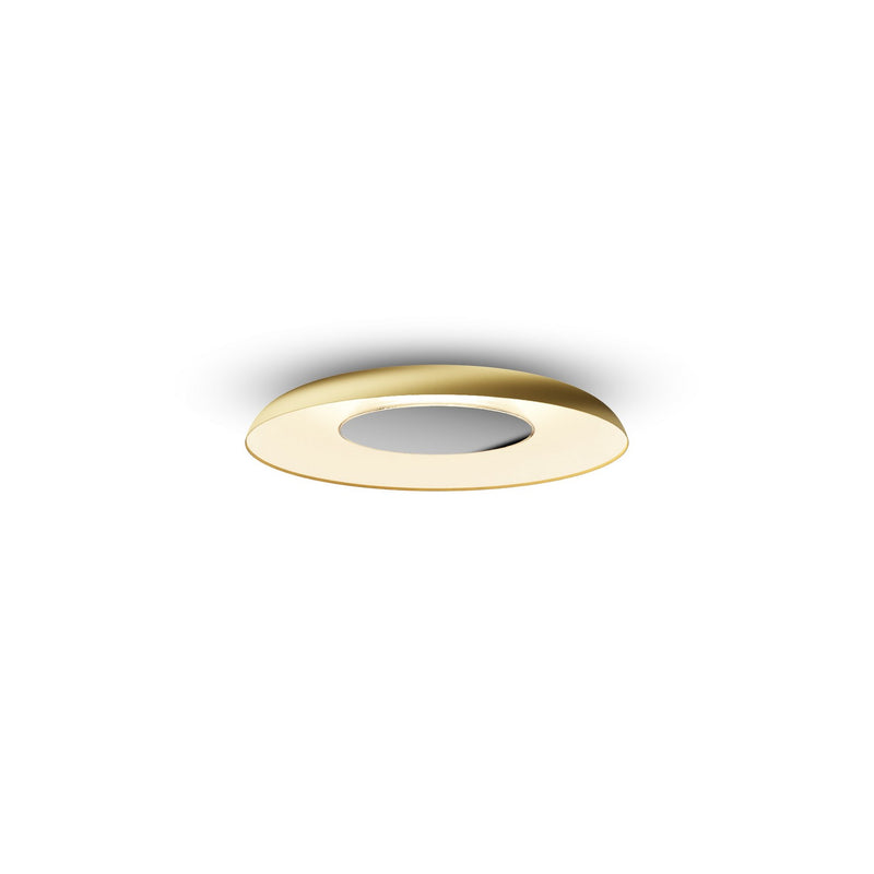 Koncept RMW-09-SW-CRM-HW+18BD-GMW LED Wall Sconce, Gold w/ Matte White