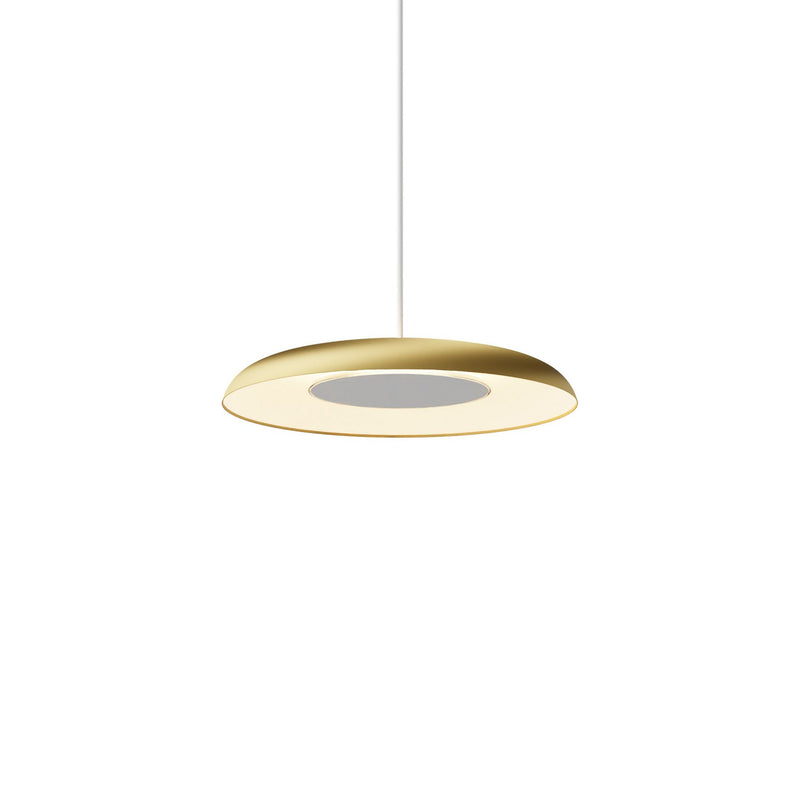 Koncept RMW-09-SW-PTB-HW+18BD-GMW LED Wall Sconce, Gold w/ Matte White