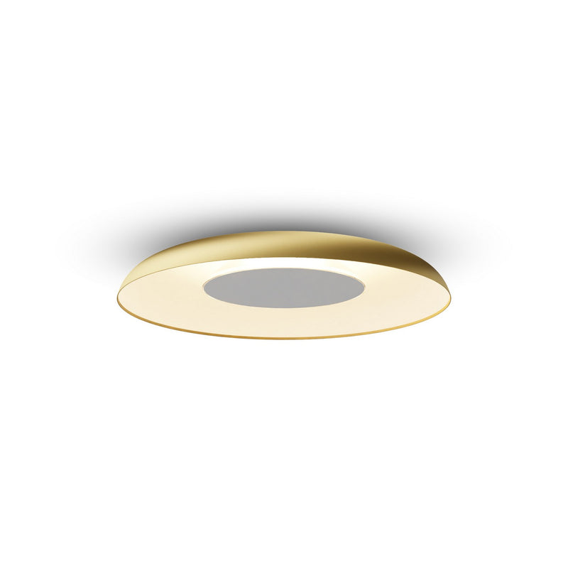 Koncept RMW-12-SW-PTB-HW+24BD-GMW LED Wall Sconce, Gold w/ Matte White