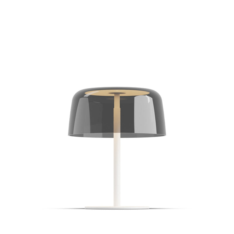 Koncept YUT-SW-MWT+SDGY LED Table Lamp, Matte White