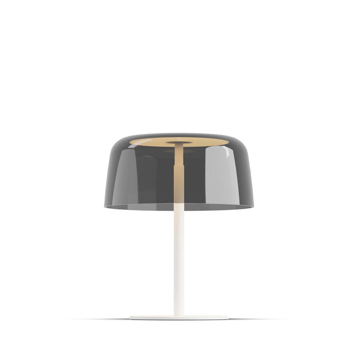 Koncept YUT-SW-MWT+SDGY LED Table Lamp, Matte White