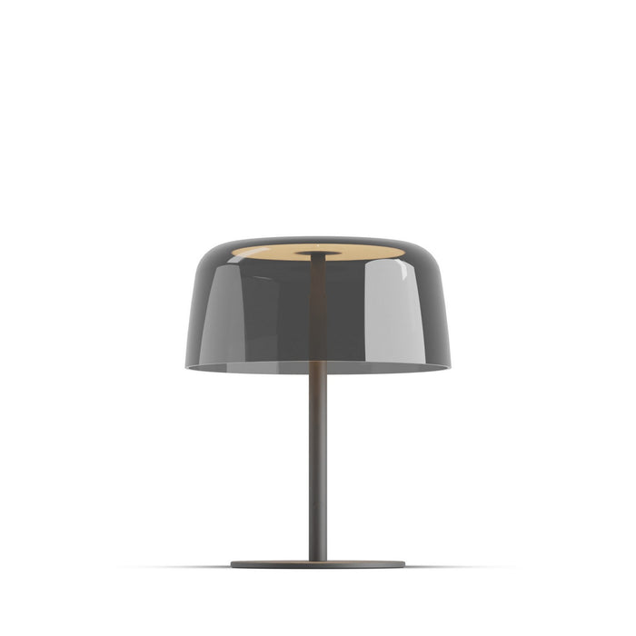 Koncept YUT-SW-MTB+SDGY LED Table Lamp, Matte Black