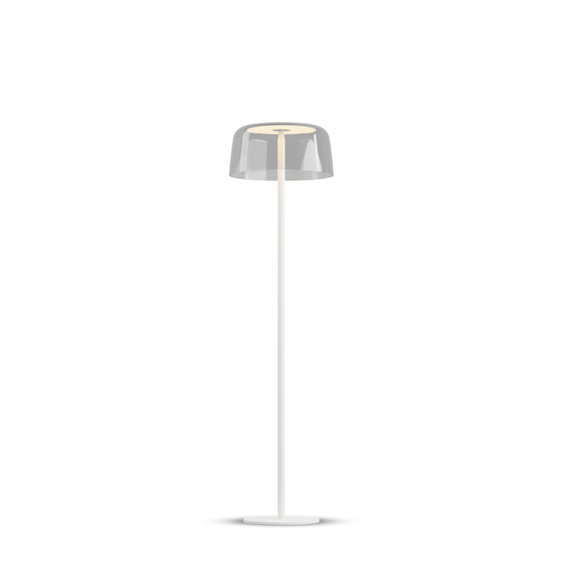 Koncept YUF-SW-MWT+SCLR LED Floor Lamp, Matte White