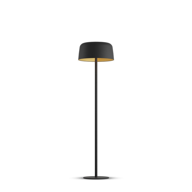 Koncept YUF-SW-MTB+MMBG LED Floor Lamp, Matte Black