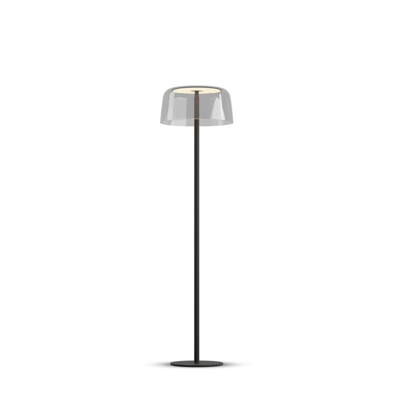 Koncept YUF-SW-MTB+SCLR LED Floor Lamp, Matte Black