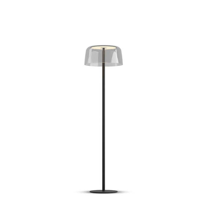 Koncept YUF-SW-MTB+SCLR LED Floor Lamp, Matte Black