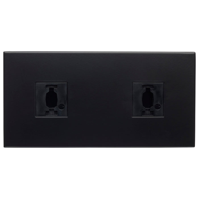 Nuvo Lighting TP251 Double Monopoint Adapter, Black