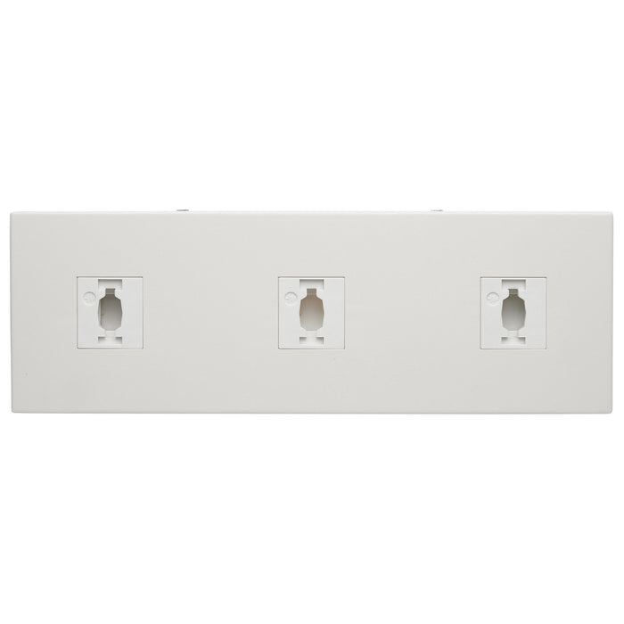 Nuvo Lighting TP254 Triple Monopoint Adapter, White