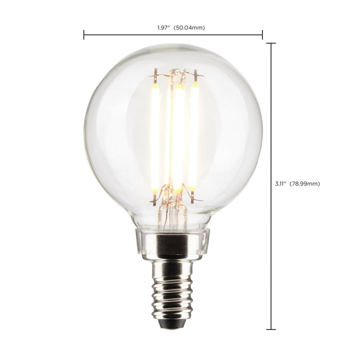 Satco S21875 Light Bulb, Clear