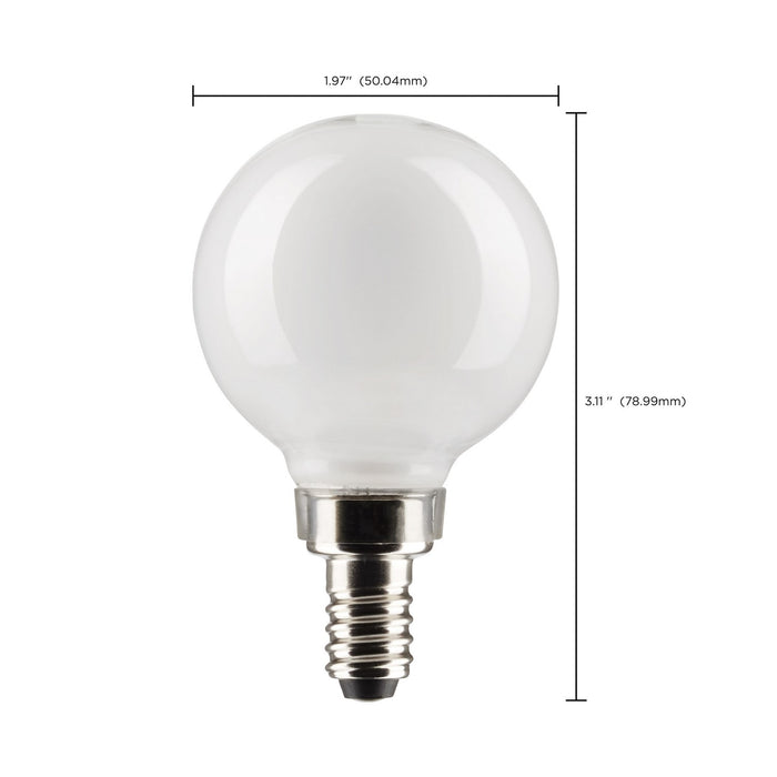 Satco S21876 Light Bulb, White