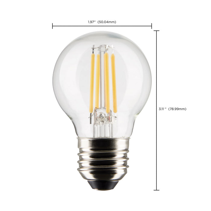 Satco S21877 Light Bulb, Clear