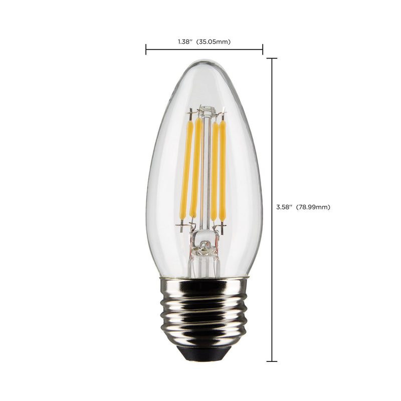 Satco S21881 Light Bulb, Clear