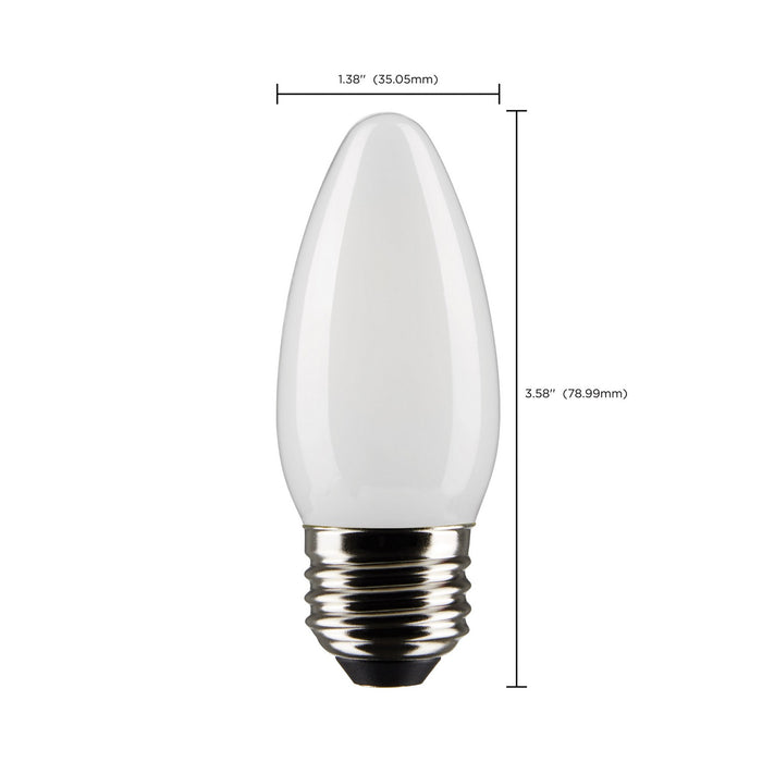 Satco S21882 Light Bulb, Frost