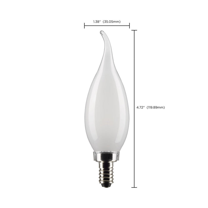 Satco S21884 Light Bulb, Frost
