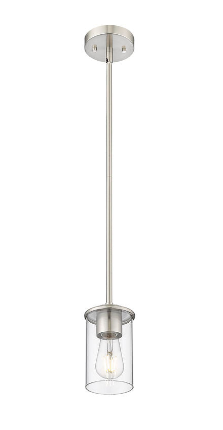 Z-Lite 742MP-BN One Light Pendant, Brushed Nickel