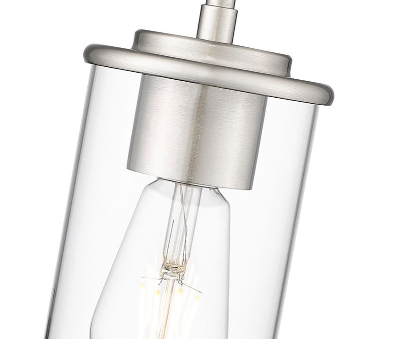 Z-Lite 742MP-BN One Light Pendant, Brushed Nickel