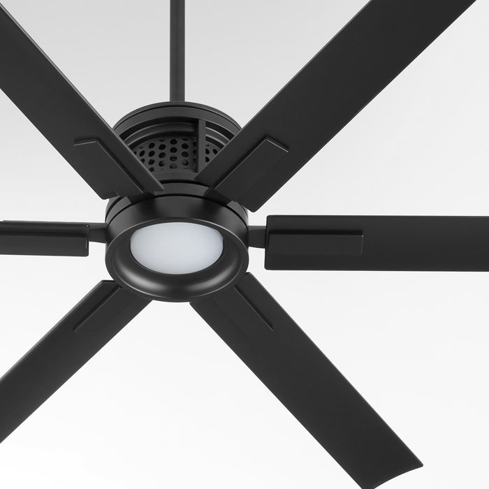 Quorum 10656-59 65" Patio Fan, Matte Black