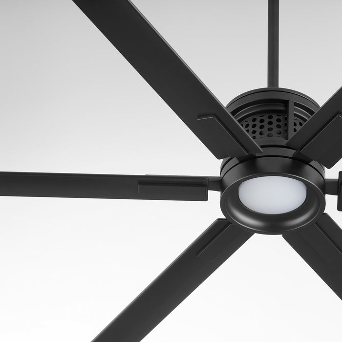 Quorum 10656-59 65" Patio Fan, Matte Black