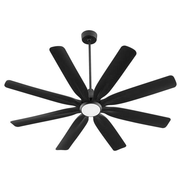 Quorum 33608-59 60" Patio Fan, Matte Black