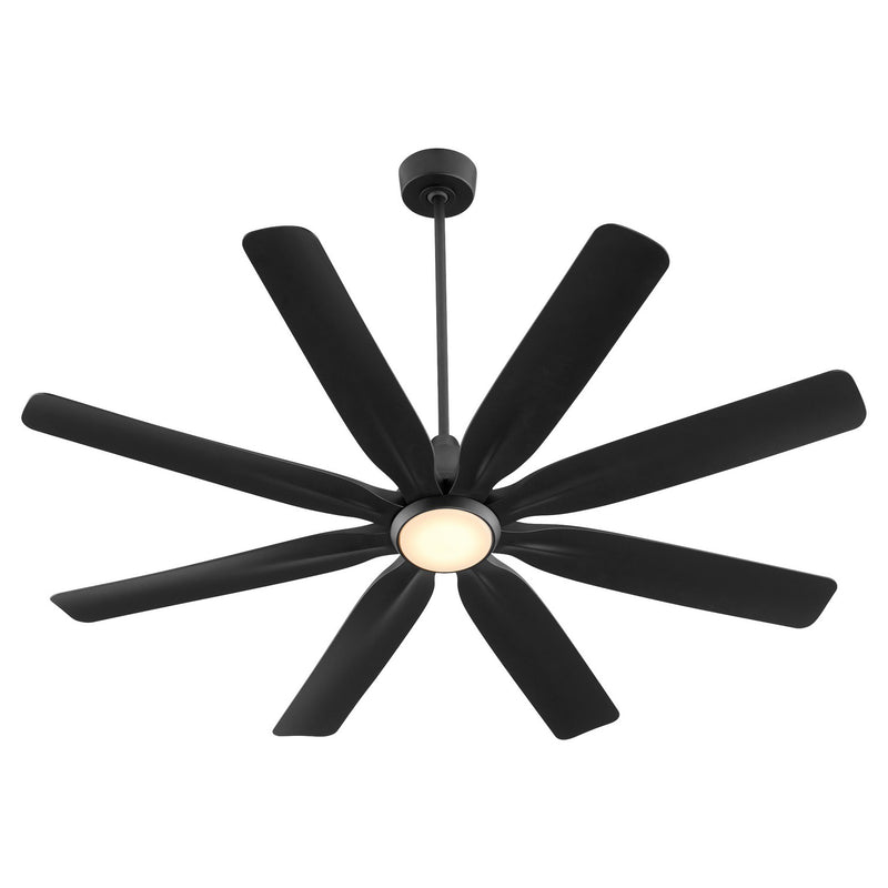 Quorum 33608-59 60" Patio Fan, Matte Black