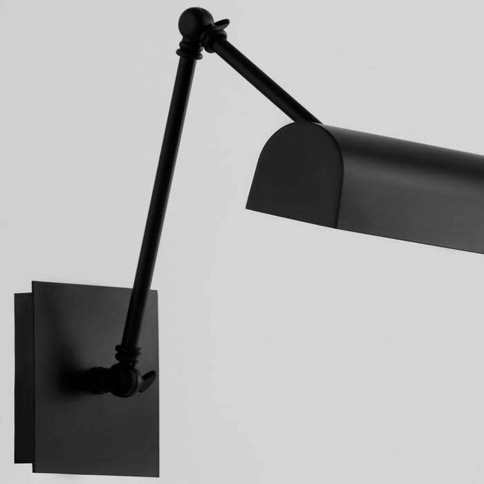 Quorum 411-15-59 Two Light Picture Light, Matte Black