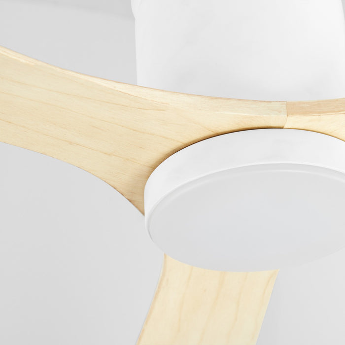 Quorum 52523-8 Ceiling Fan, Studio White