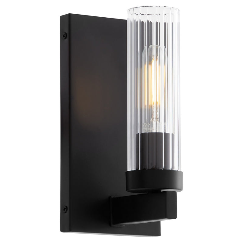 Quorum 533-1-59 One Light Vanity, Matte Black