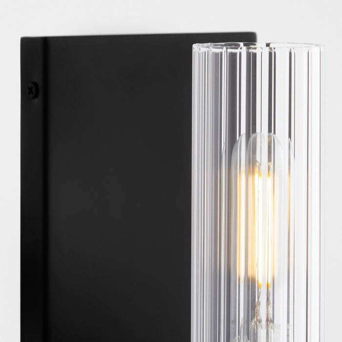 Quorum 533-1-59 One Light Vanity, Matte Black