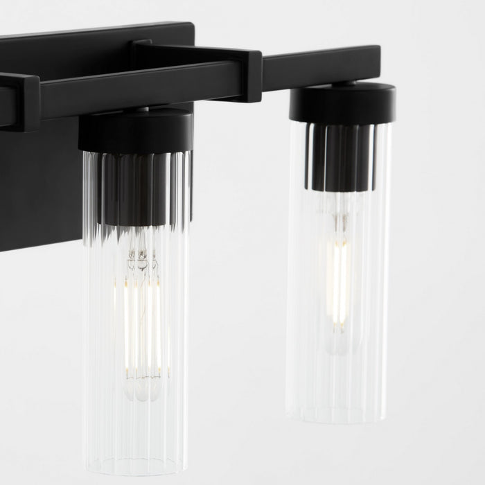 Quorum 533-3-59 Three Light Vanity, Matte Black