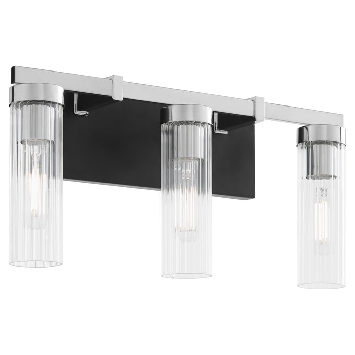 Quorum 533-3-5914 Three Light Vanity, Matte Black