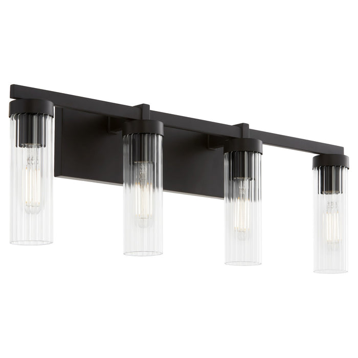Quorum 533-4-59 Four Light Vanity, Matte Black
