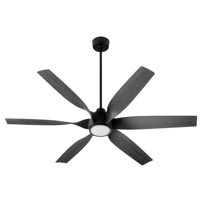 Quorum 55606-59 60" Patio Fan, Matte Black