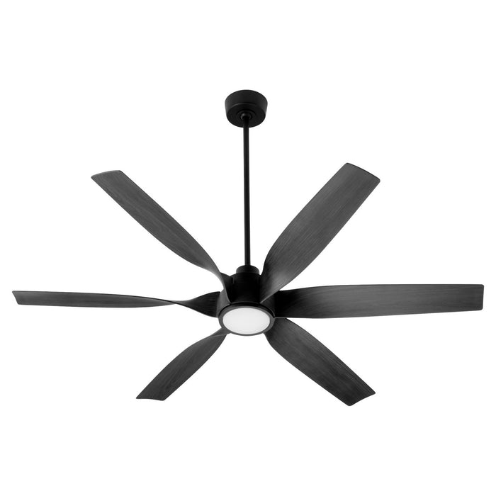 Quorum 55606-59 60" Patio Fan, Matte Black