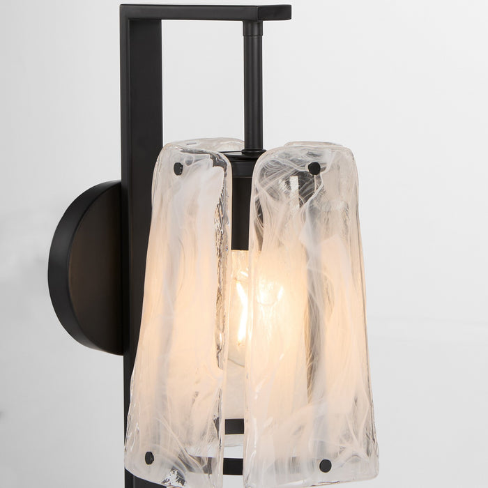 Quorum 5575-1-59 One Light Wall Mount, Matte Black