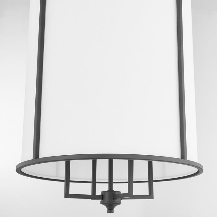 Quorum 6705-4-59 Four Light Entry, Matte Black
