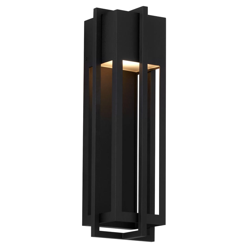 Quorum 711-18-169 LED Wall Lantern, Textured Black
