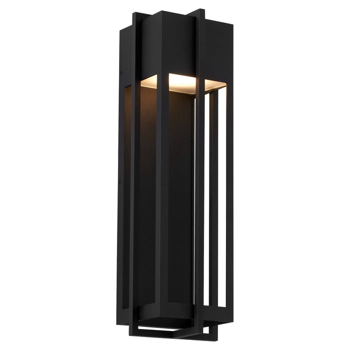 Quorum 711-23-169 LED Wall Lantern, Textured Black