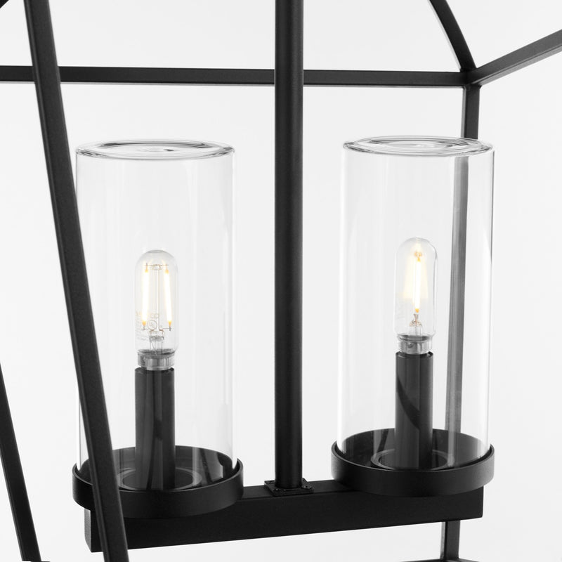 Quorum 71-2-59 Two Light Pendant, Matte Black