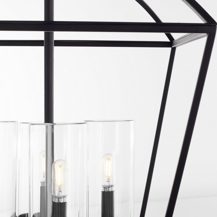 Quorum 71-4-59 Four Light Pendant, Matte Black