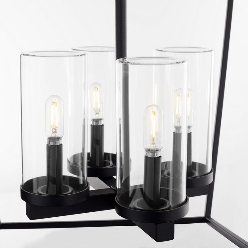 Quorum 71-4-59 Four Light Pendant, Matte Black