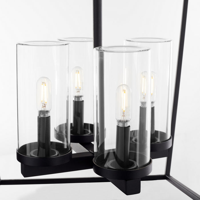 Quorum 71-4-59 Four Light Pendant, Matte Black