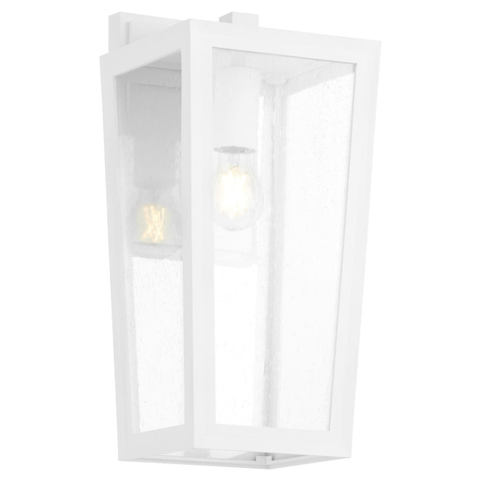 Quorum 715-8-6 One Light Wall Mount, White