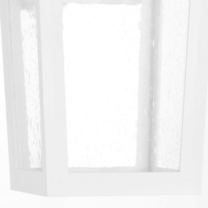 Quorum 715-8-6 One Light Wall Mount, White