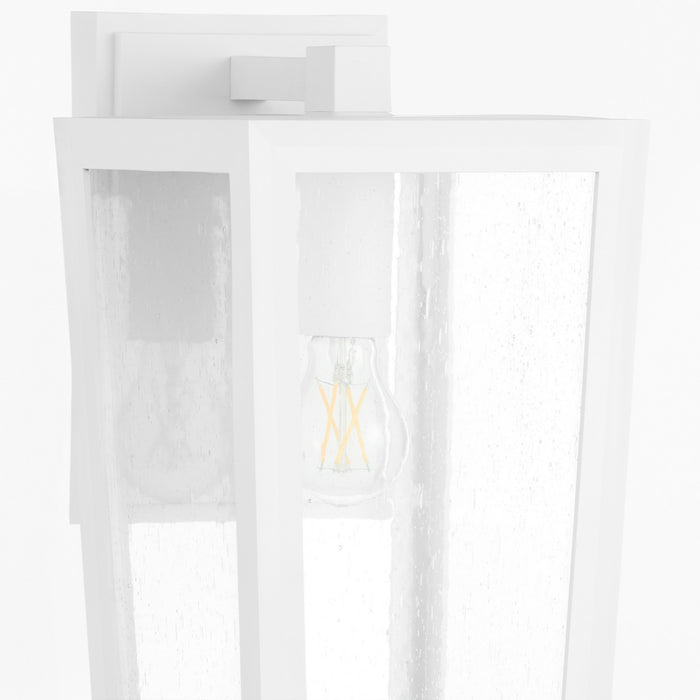 Quorum 715-8-6 One Light Wall Mount, White