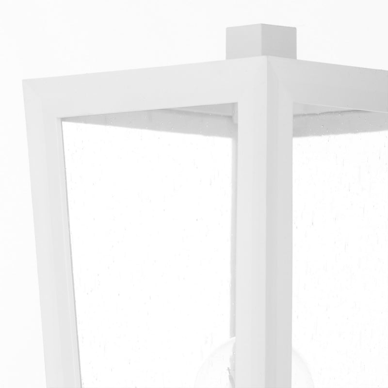 Quorum 717-6-6 One Light Post Mount, White